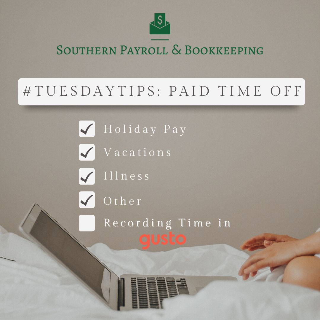 Tuesday tips paid time off PTO