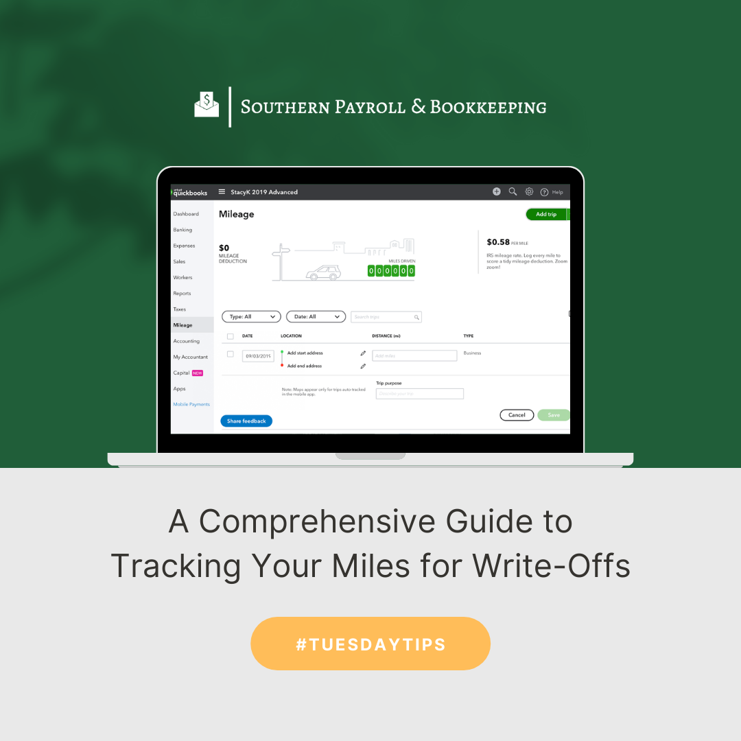 #TuesdayTips: A Comprehensive Guide to Tracking Your Miles for Write-Offs