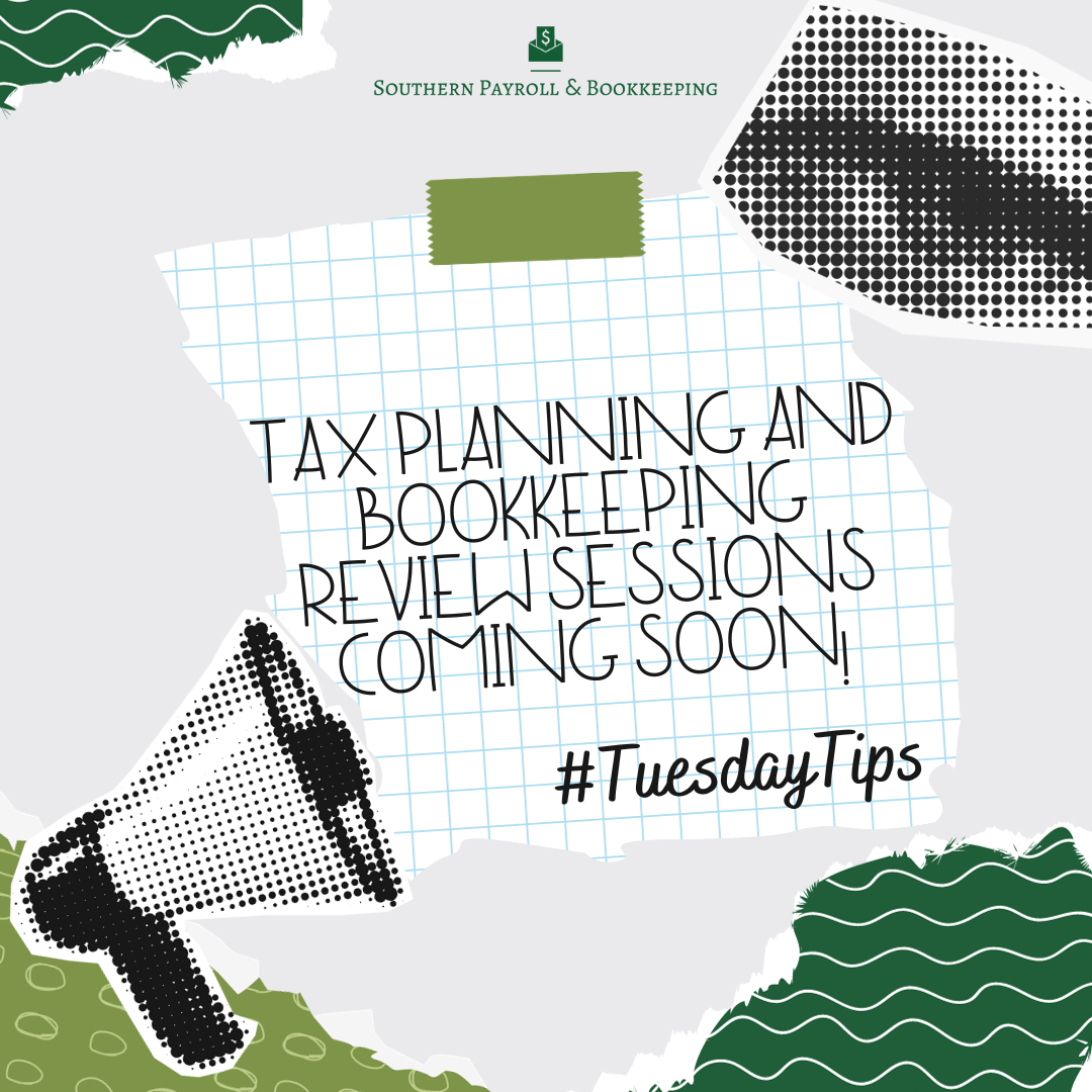 #TuesdayTips – Schedule your Year-End Tax Session now!